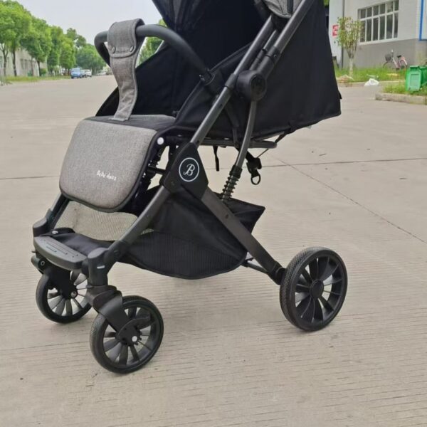 stroller with two side push chair